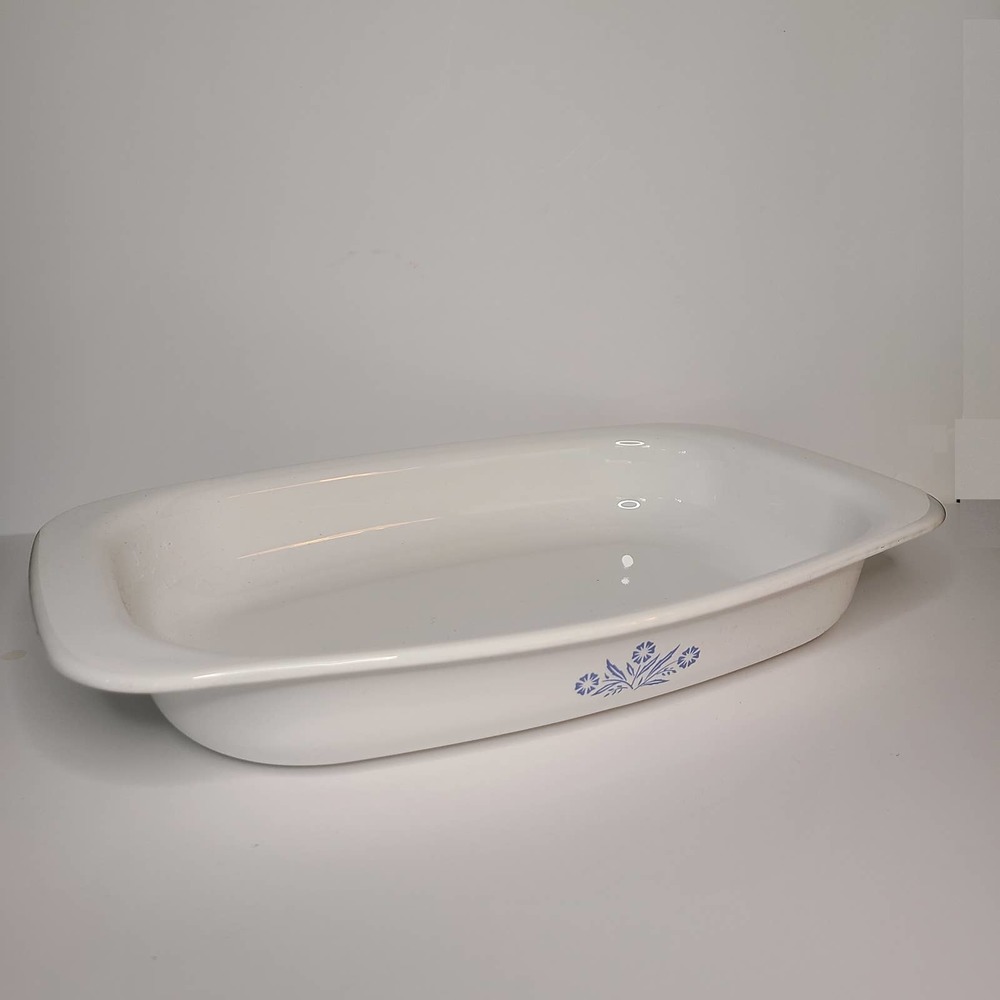 Corning Ware Roasting Dish • Blue Cornflower
